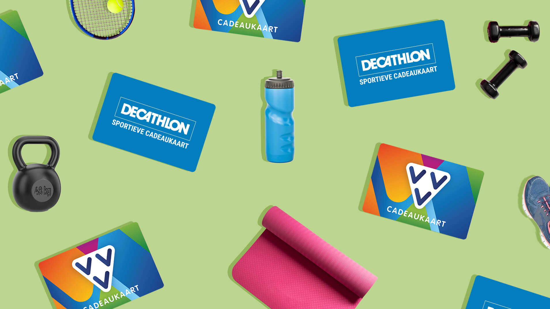 Hoe kan ik een VVV bon omzetten naar Decathlon?